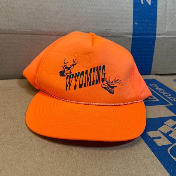 90s orange Wyoming trucker hinting - Picture 2 of 4